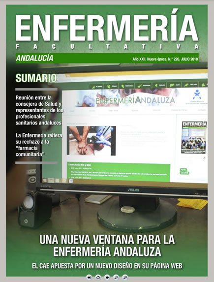 Consejo Andaluz de Colegios de Enfermería - CAE - Revista Enfermería Facultativa número 226 - Edición Andalucía