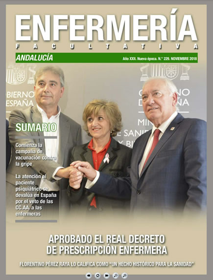 Consejo Andaluz de Colegios de Enfermería - CAE - Revista Enfermería Facultativa número 229 - Edición Andalucía