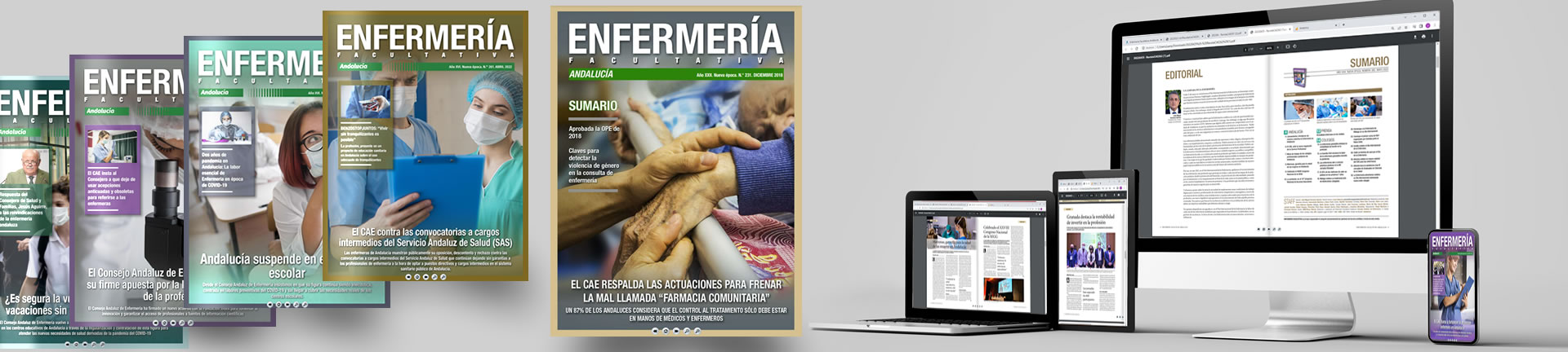 Consejo Andaluz de Colegios de Enfermería - CAE - Revista Enfermería Facultativa número 231 - Edición Andalucía