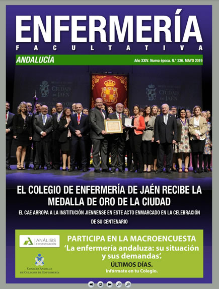 Consejo Andaluz de Colegios de Enfermería - CAE - Revista Enfermería Facultativa número 236 - Edición Andalucía