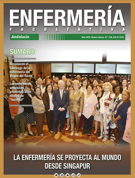 Consejo Andaluz de Colegios de Enfermería - CAE - Revista Enfermería Facultativa número 238 - Edición Andalucía