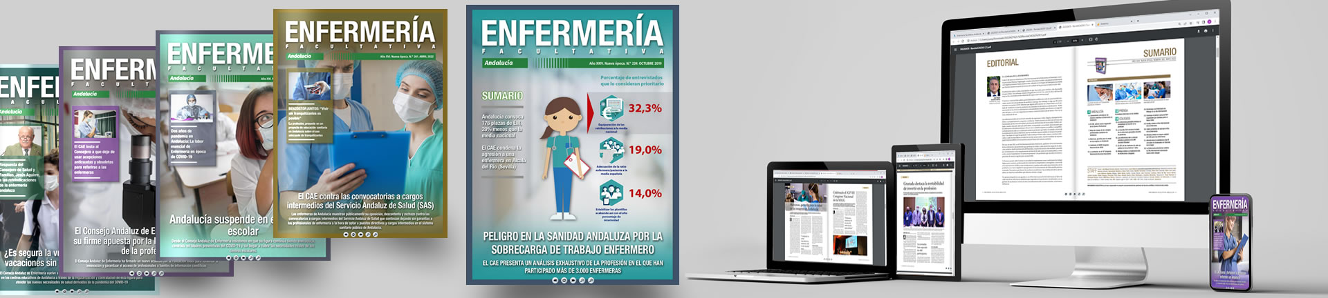 Consejo Andaluz de Colegios de Enfermería - CAE - Revista Enfermería Facultativa número 239 - Edición Andalucía