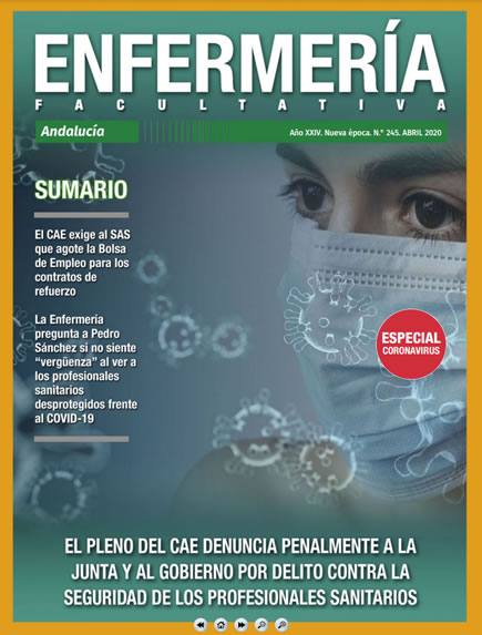 Consejo Andaluz de Colegios de Enfermería - CAE - Revista Enfermería Facultativa número 245 - Edición Andalucía
