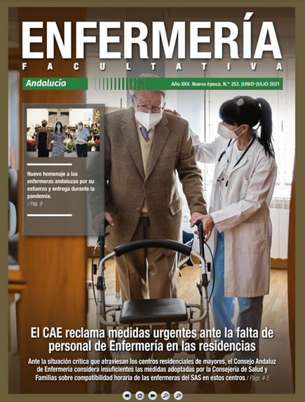 Consejo Andaluz de Colegios de Enfermería - CAE - Revista Enfermería Facultativa número 252 - Edición Andalucía