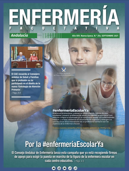 Consejo Andaluz de Colegios de Enfermería - CAE - Revista Enfermería Facultativa número 254 - Edición Andalucía