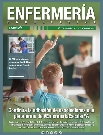 Consejo Andaluz de Colegios de Enfermería - CAE - Revista Enfermería Facultativa número 256 - Edición Andalucía