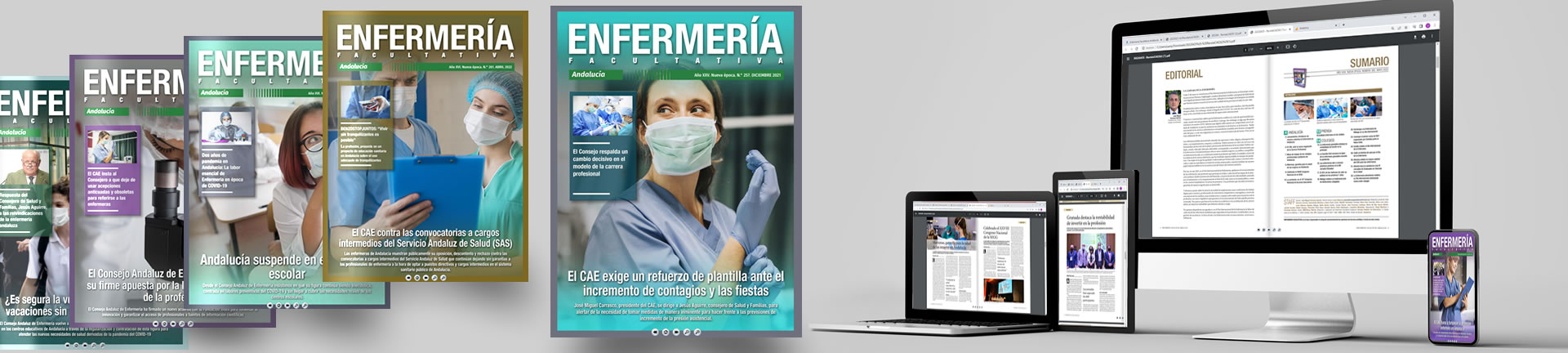 Consejo Andaluz de Colegios de Enfermería - CAE - Revista Enfermería Facultativa número 257 - Edición Andalucía