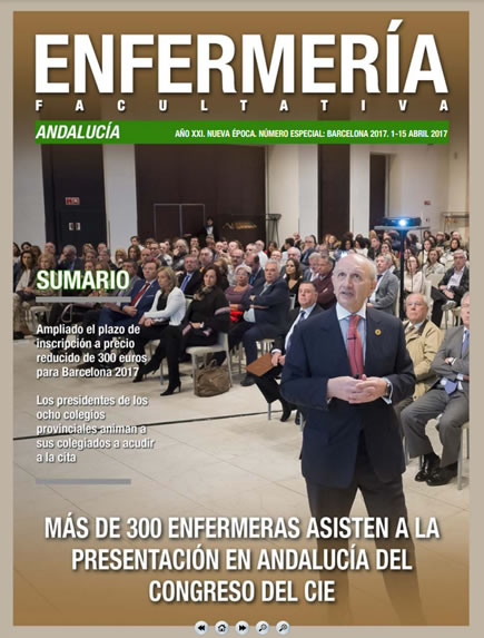 Consejo Andaluz de Colegios de Enfermería - CAE - Revista Enfermería Facultativa número 213 - Edición Andalucía