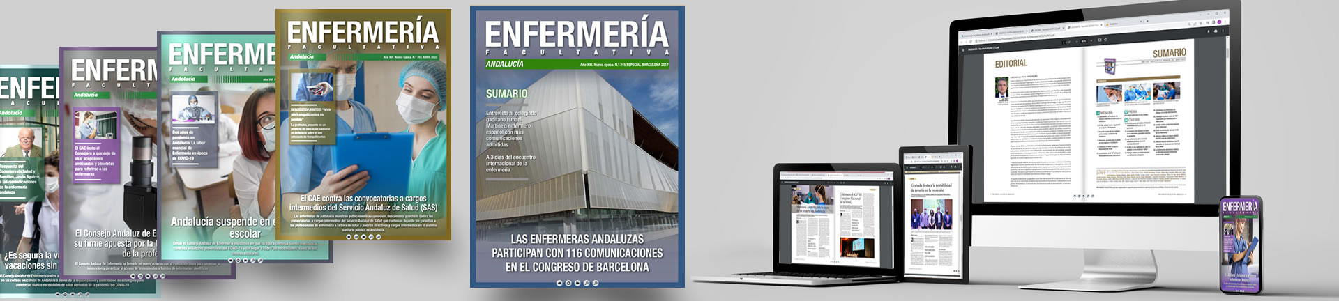 Consejo Andaluz de Colegios de Enfermería - CAE - Revista Enfermería Facultativa número 215 - Edición Andalucía