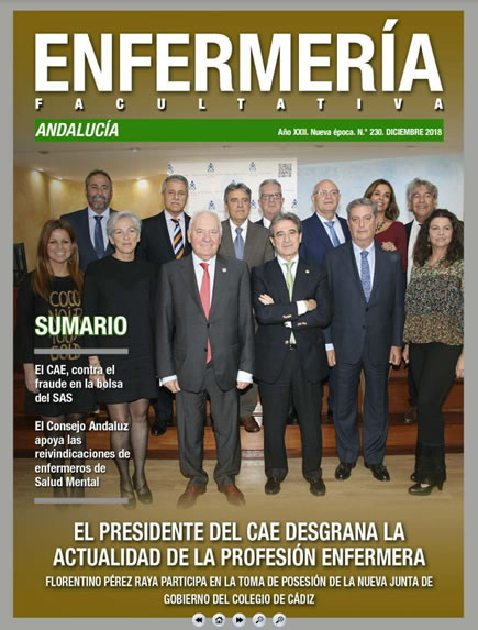 Consejo Andaluz de Colegios de Enfermería - CAE - Revista Enfermería Facultativa número 230 - Edición Andalucía