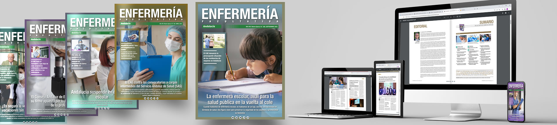 Consejo Andaluz de Colegios de Enfermería - CAE - Revista Enfermería Facultativa número 265 - Edición Andalucía